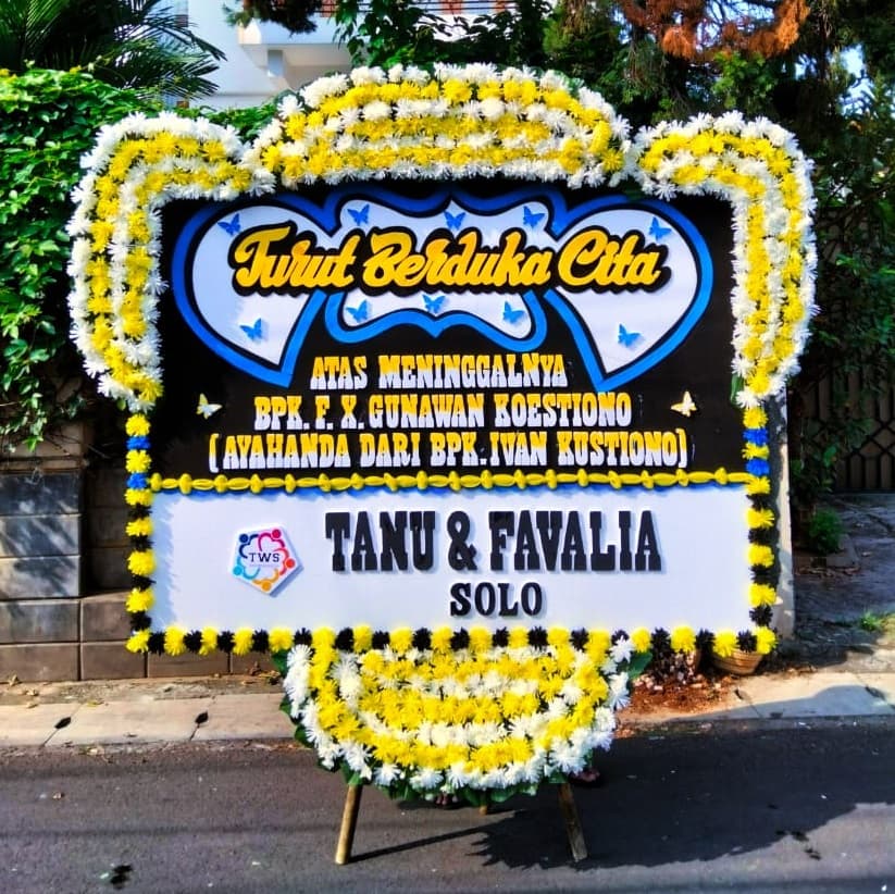 Papan Bunga 20