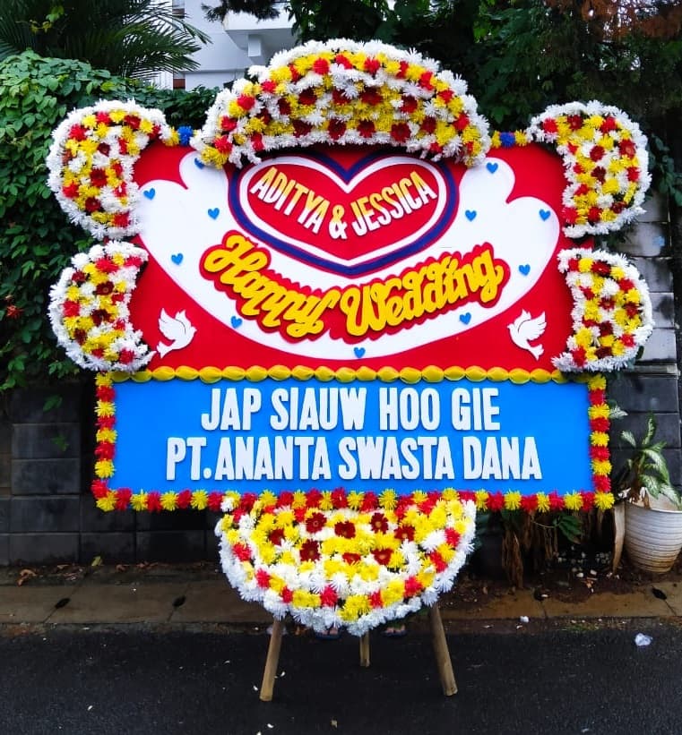 Papan Bunga 17